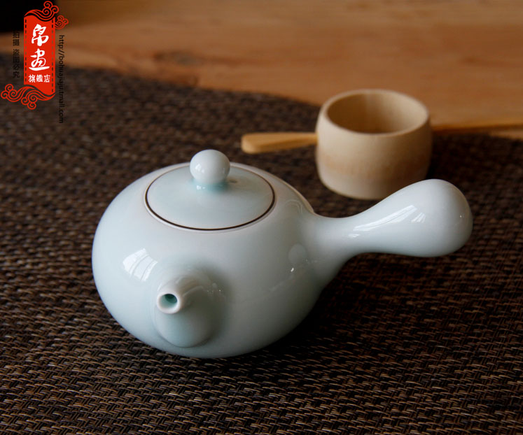 Clearance of jingdezhen ceramic mini huai single pot of tea pot porcelain teapot kung fu tea pot single pot