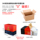 2025 новый набор посуды бытовые миски и палочки для еды на новоселье набор посуды из высокотемпературного костяного фарфора Цзиндэчженьские керамические миски и тарелки mini 4