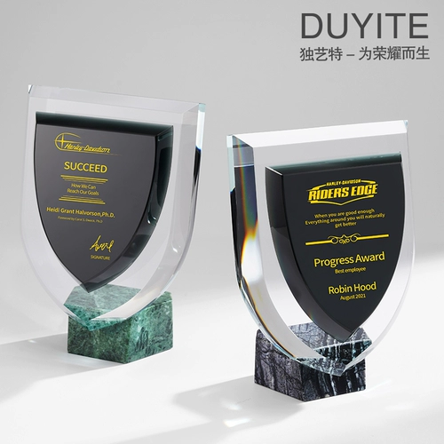 Мраморный щит Crystal Trophy Custom -Made Medals Creative Personaly Ветераны вспоминают пенсию старый настольный теннис, чтобы отправить товарищей по украшению