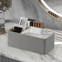 Paper towels PAPER BOX MULTIFUNCTION CREATIVE REMOTE CONTROL STORAGE BOX HOME DESKTOP TEA TABLE LIVING ROOM LIGHT AND LUXURIOUS MINIMALIST