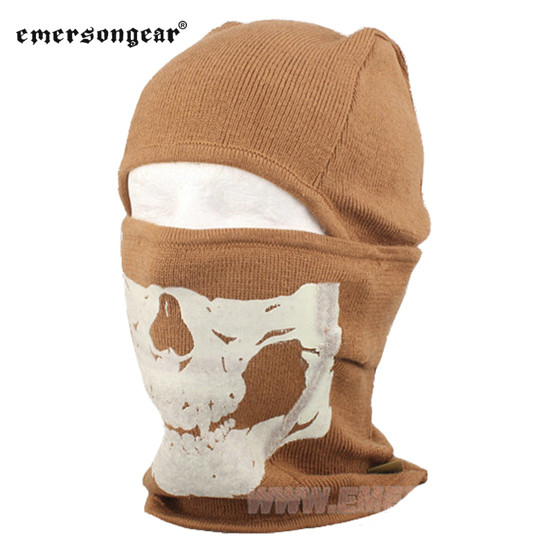 Emerson EMERSON Autumn winter windproof for male and female models Mask Tactical Version Wool Warm Hood