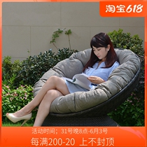 Sloth Sofa Chair Single Vine Chair Three Sets Outdoor Furniture Multifunction Swivel Chair Balcony Casual Little Table And Chairs