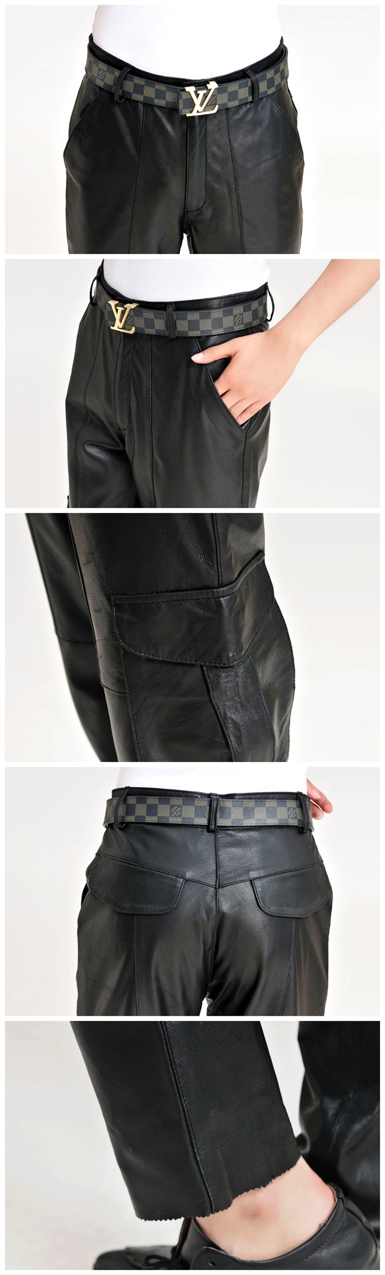 Pantalon cuir homme en vrac pour adolescent pour hiver - Ref 1491817 Image 17