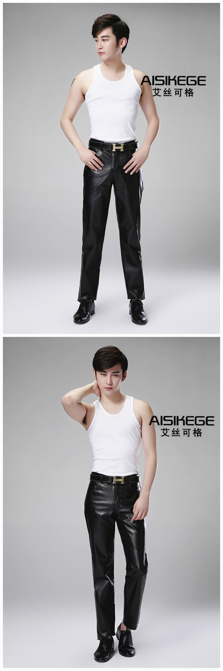 Pantalon cuir homme en vrac pour hiver - Ref 1491212 Image 17