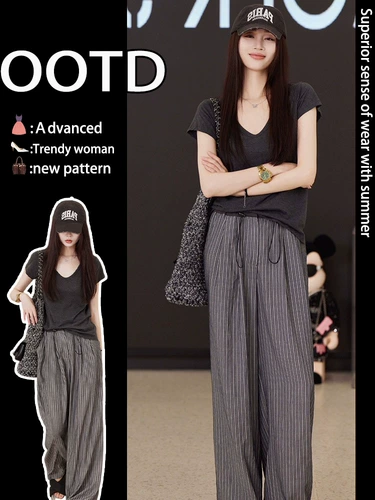 Летний комплект, коллекция 2023, городской стиль, популярно в интернете, по фигуре