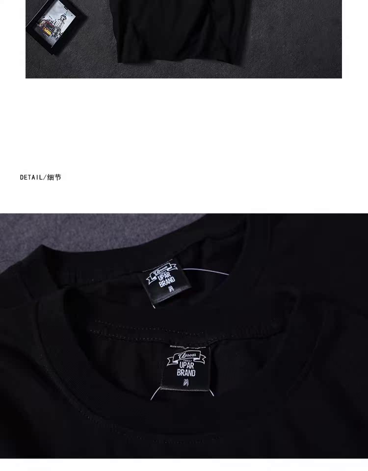 Thời trang đường phố nguyên bản Đường phố châu Âu và Mỹ lỏng lẻo thể thao in cotton mạnh mẽ đôi thủy thủ mồ hôi vest mùa hè t ao ba lo