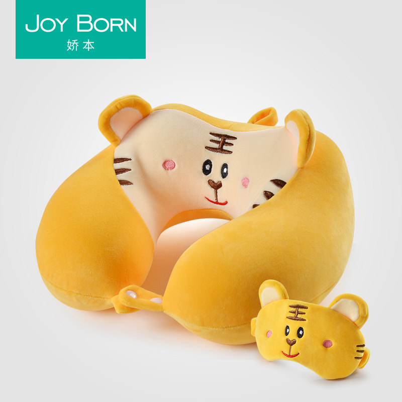 Memory cotton U-type pillow cute cartoon drive u-shaped travel neck pillow and neck flying neck