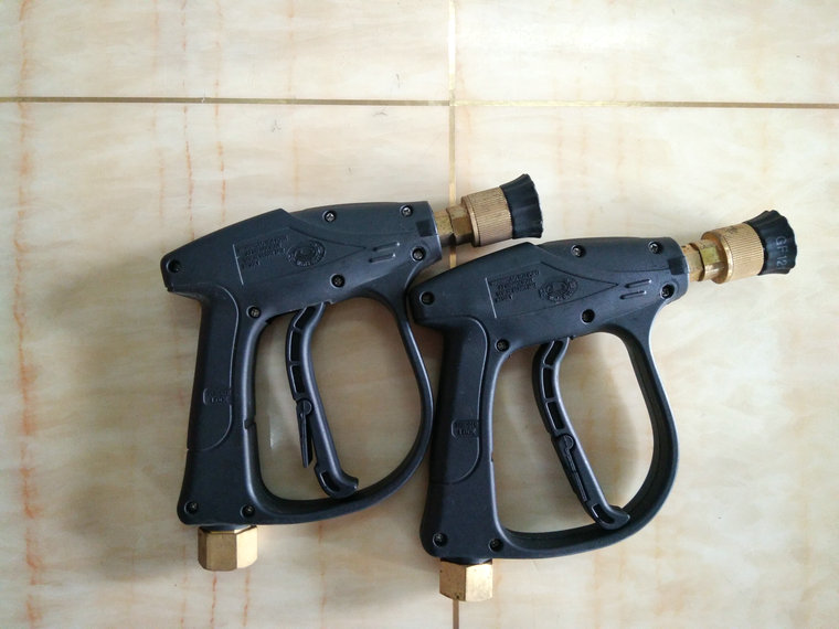 Luxiong LS-1805 LS-3405 high pressure water gun short gun gun to wash the land and male high pressure water gun car wash gun