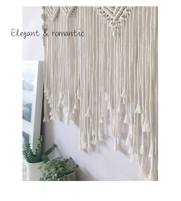Miễn phí vận chuyển bằng tay dệt tấm thảm treo tường tấm thảm tua Bohemia Bắc Âu Bắc Âu trang trí giường ngủ và bữa sáng ở thảm thêu trang trí - Tapestry thảm treo tường vintage