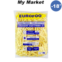 EurofooFrench Fries Fried Potatoes 1kg Belgian frozen French Fries