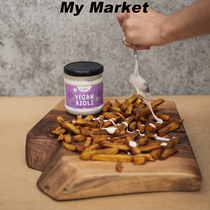 Raglan Dressing Plant Based garlicin vegetable protein salad sauce Garlic flavor