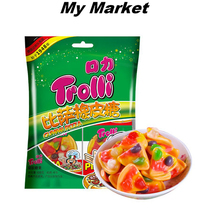 Trollli Gummi Pizza 68g mouth power Pizza gummy