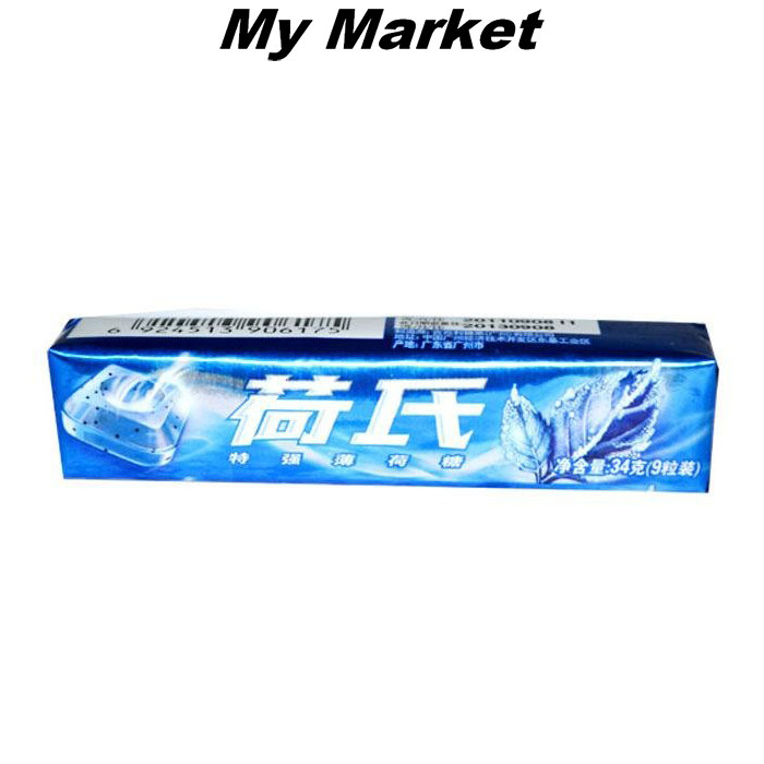 HallsMentho-Lyptus Candy 34g Horst with strong mint sugar