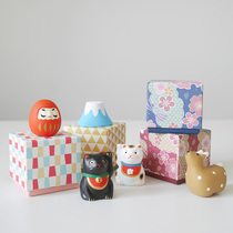 Cosmic style Japanese geometric gift box and wind defender packaging carton storage box jewelry box gift box