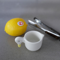 Japanese imported Japanese Ceramic baby duck Ceramic milk tank