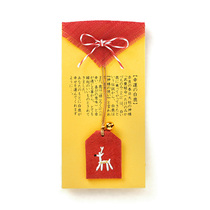 Japan imported Nakagawas lucky deer praying pendant Nara deer wishing peace bell bag