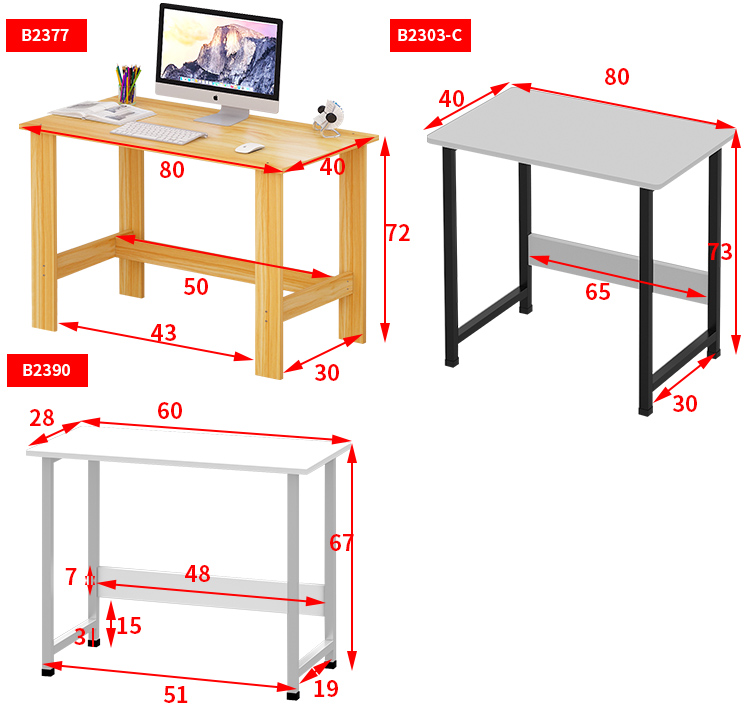 Bàn máy tính bàn máy tính để bàn nhà đơn giản kinh tế hiện đại bàn bàn sinh viên viết bàn đơn giản bàn nhỏ