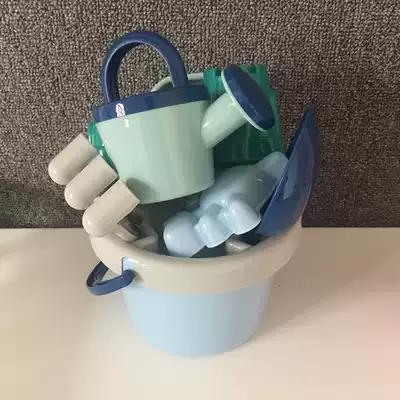 Nordic children's beach toy set large baby play sand digging sand shovel sand pool play water bath quality 8 sets