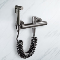 Full copper black toilet toilet Toilet Spray Head Rinse Toilet Wash Butt Clean Mate Woman Washout Suit