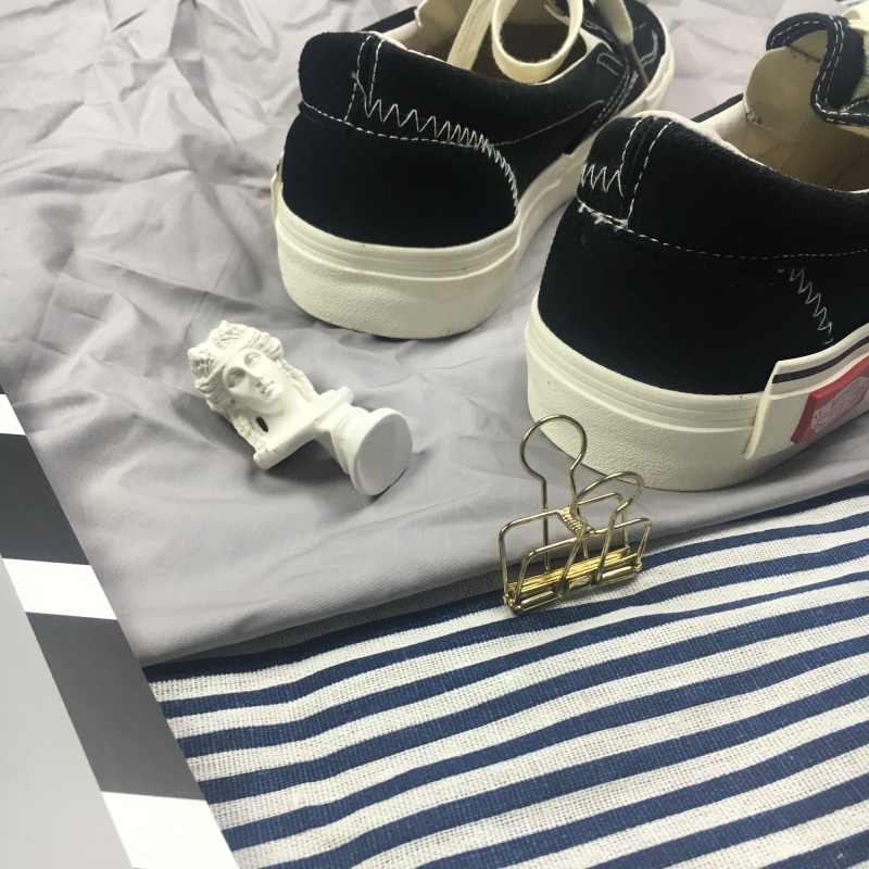 Mùa thu mới ulzzang Phiên bản Hàn Quốc của giày vải cổ điển Harajuku sinh viên hoang dã đôi giày xu hướng - Plimsolls giày sneaker
