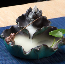 Jia Yintang creative aroma aromatherapy oven Antique agarwood stove personality sandalwood stove incense lavender ornaments back flow personality