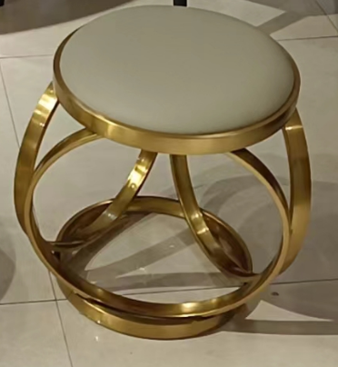 Casual Chair Chair Circle Chair Metal Round Brief-Taobao