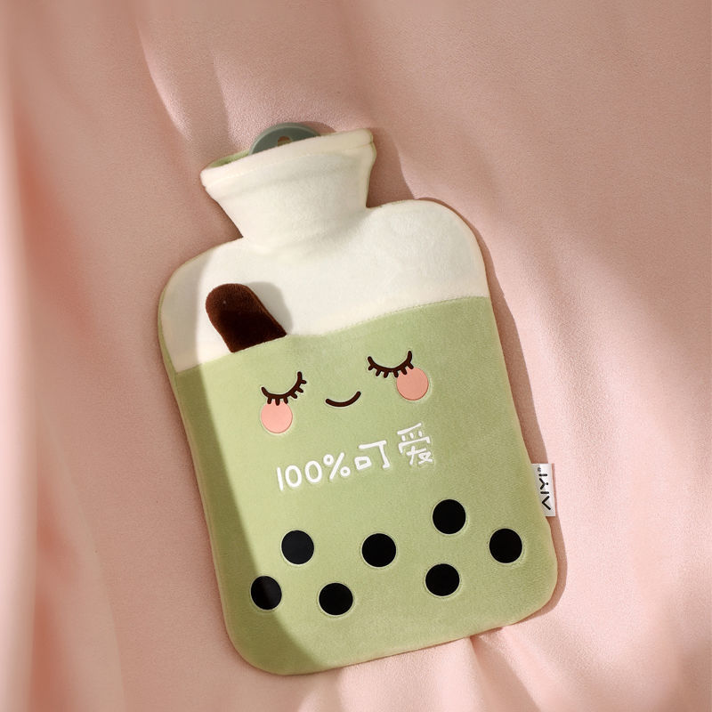 2022 new hot water bag water injection thickened explosion protection warm water bag cute size No. mini warm hand Bao student dormitory 