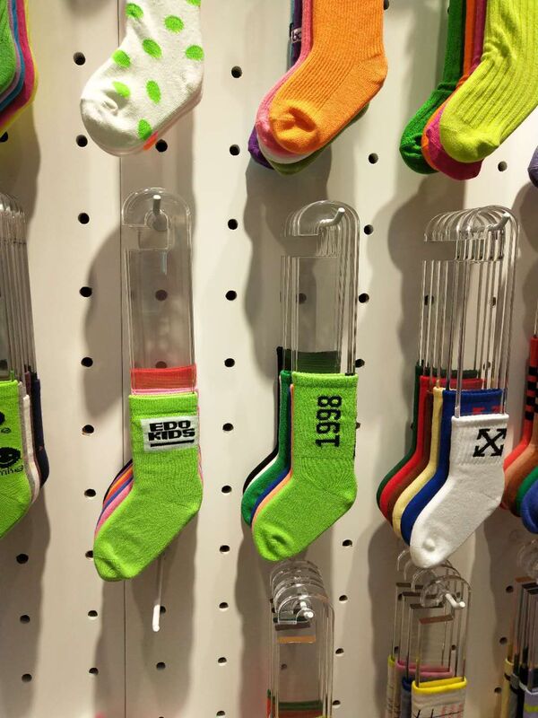Transparent Acrylic Sock Display Stand Prop, Sock Holder for Adult Long Socks, Short Sock Board, Children's Mid-Calf Socks Foot Model
