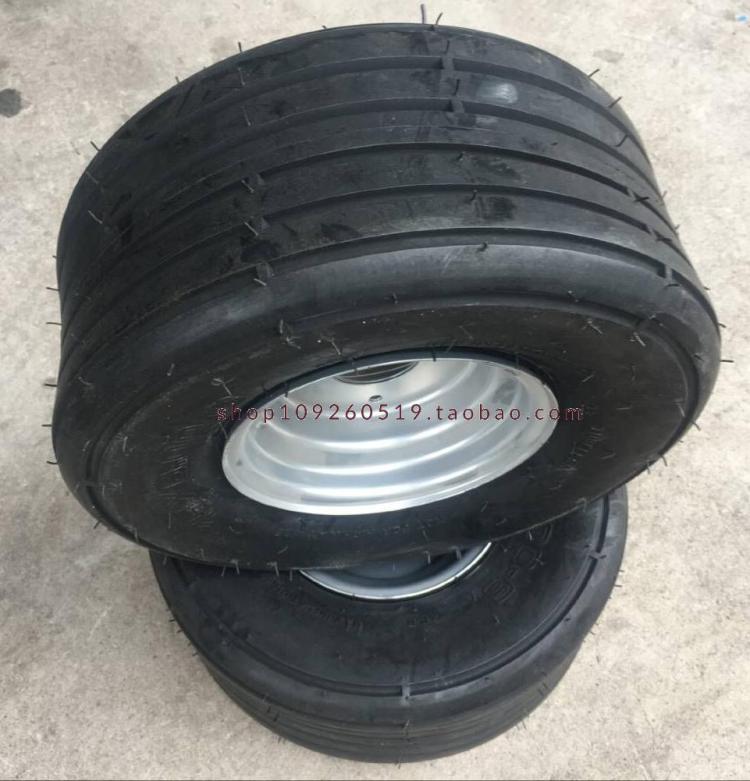 Sửa đổi phụ kiện xe mô tô bốn bánh kart lốp 15X6.00-6 inch Lốp xe chân không ATV 6 inch lốp xe máy inoue