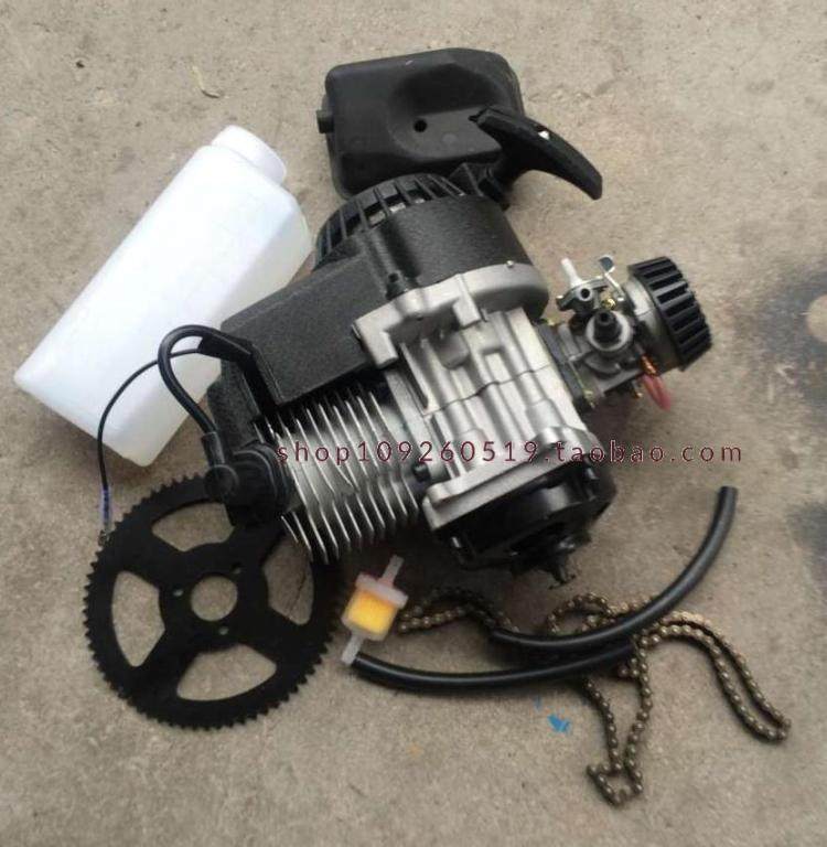 Mini locomotive accessories modified bicycle model 49CC engine block 2 stroke small sports car engine