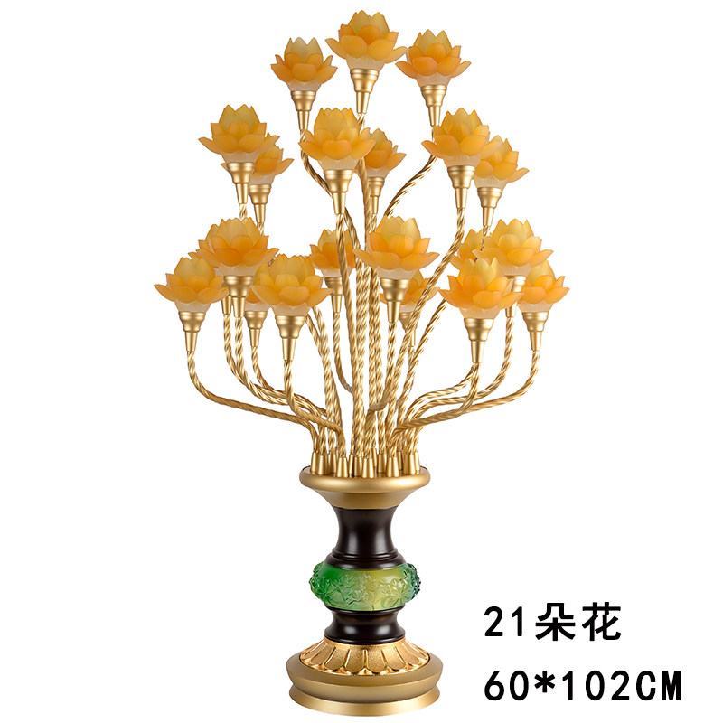 led colourful 21 Lotus Lights Buddha Lights Buddha Temple Temple Buddha Large for Buddha Lights to floor lamps