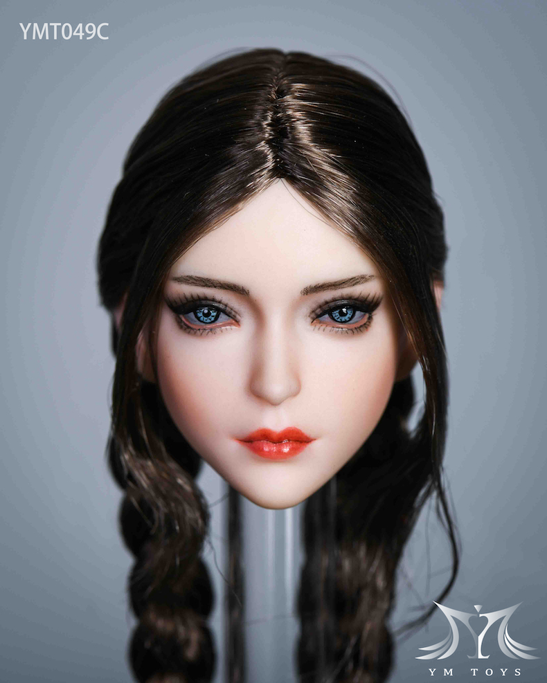 Ymt049c Deposit, Full 150Pre sale YMTOYS   1 / 6   Hair transplantation beauty Head carving   orange   YMT049   fit collocation Encapsulation female Plastid Man soldier