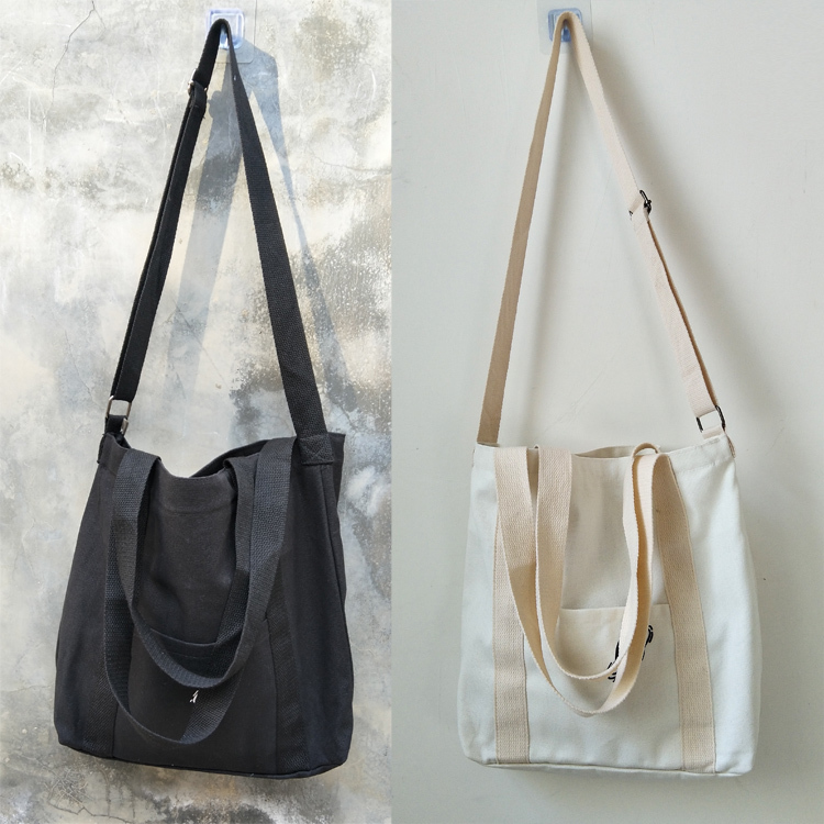 korean canvas shoulder bag