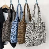 Шоппер, вместительная и большая сумка на одно плечо, тканевый мешок
