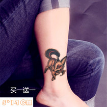 Little Fox tattoo sticker waterproof female personality creative concealer simulation sexy tattoo tattoo sticker ankle wrist chest