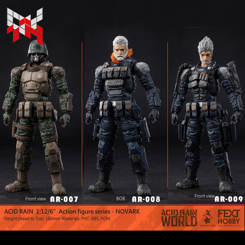 Fext Hobby Acid Rain 6inch Fxh-Ar-007 Naval Heavy Infantry 008 Bob 009 Jack in Stock