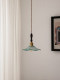 French-Style Vintage Bedroom Bedside Chandelier, American Retro Romantic High-End Corridor Hallway Entrance Small Pendant Light