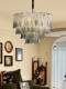 French-Style Vintage High-End Light Luxury Dining Room and Bedroom Chandelier, Italian Murano Gradient Glass Villa Living Room Lamp