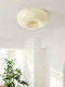 French-Style Cream Pudding Bedroom Glass Full-Spectrum Ceiling Light, Vintage Study, Secondary Bedroom, Entryway, Balcony, Modern Lighting Fixtures