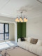 French Retro Glass Chandelier Bauhaus Modern Minimalist Living Room Dining Room Bedroom American Mid-Century Internet-Famous Magic Bean Lamp