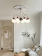 French Retro Glass Chandelier Bauhaus Modern Minimalist Living Room Dining Room Bedroom American Mid-Century Internet-Famous Magic Bean Lamp