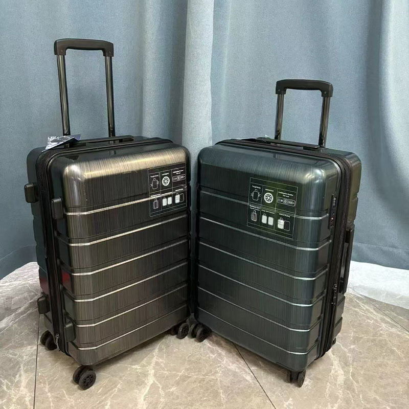 Exported to Japan, High-End Ultra-Quiet Japanese-Style Silent Universal Wheel Trolley Suitcase for Men, Scratch-Resistant and Drop-Resistant Luggage 20inch