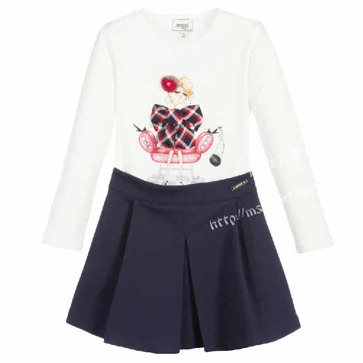 Jupe pour fille en mélange - Ref 2051411 Image 11