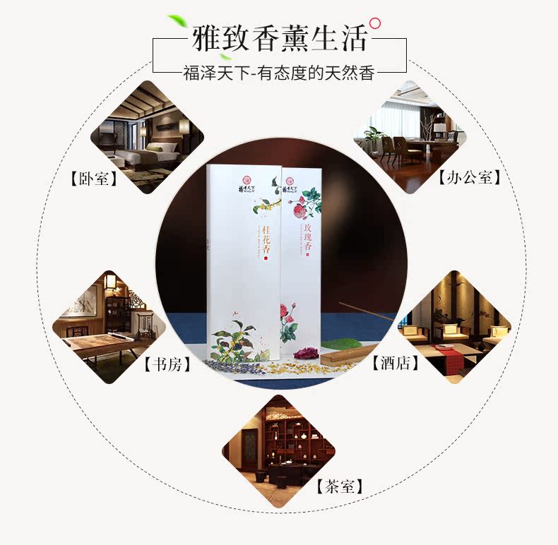 vòng gỗ hương Fuze thế giới hương hoa tự nhiên mùi oải hương thơm để hương vị tinh khiết hộ gia đình trong nhà không khí thanh lọc - Sản phẩm hương liệu nhang cuốn tàn