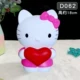 Aisha Princess thạch cao búp bê trẻ em làm bằng tay màu silicone nhựa phôi trắng đồ chơi sơn - Handmade / Creative DIY