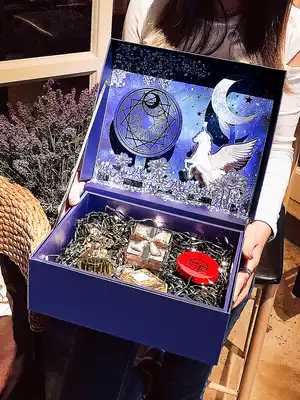 Christmas gift box empty box exquisite creative Korean birthday gift box ins Wind packaging box gift box girl version