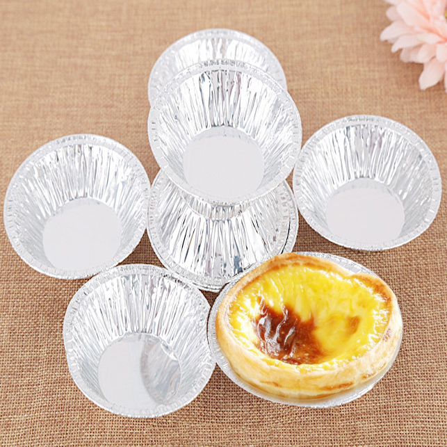 Egg Tart Tin Paper Nursery Aluminum Foil Egg Tart Egg Tart Egg Tarts Mold High Temperature Resistant Baking Mold 250 Only Fit