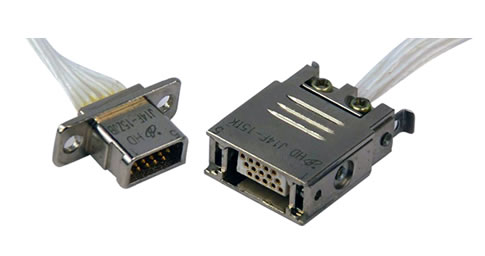 J14F rectangular connector J14F-27TK 27-pin plug hole