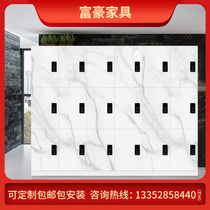 Hair salon dressing cabinet Wooden staff cabinet Gym bag storage cabinet with lock Yoga cabinet Dressing storage bag storage cabinet locker