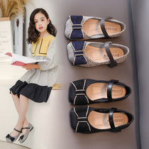  Next alice girl princess shoes 2021 spring and autumn new Korean version of the small fragrance bow childrens single shoes tide